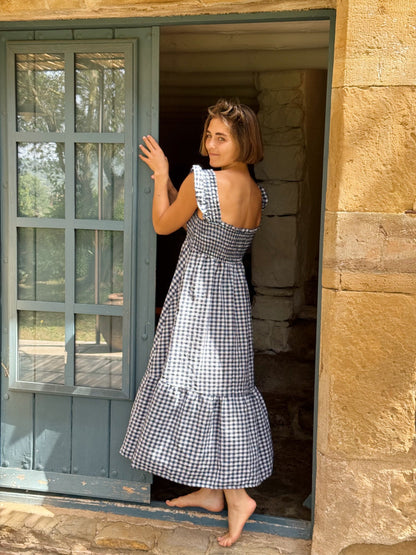 Amarisse | Vestido Largo Vichy