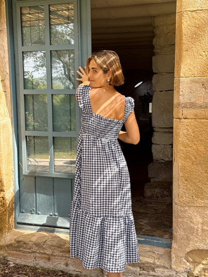 Amarisse | Vestido Largo Vichy