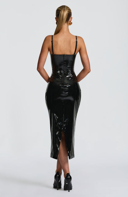 Cevia | Vestido Midi Ajustado Tirantes