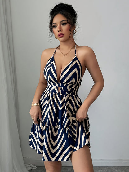Liorézane | Mini Vestido Rayas Tirantes