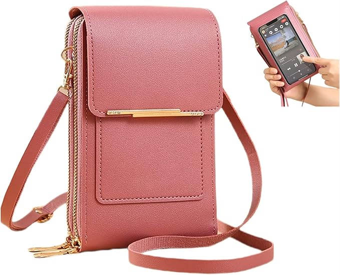 Noa | Bolso Cartera Bandolera Anti Robo Táctil RFID