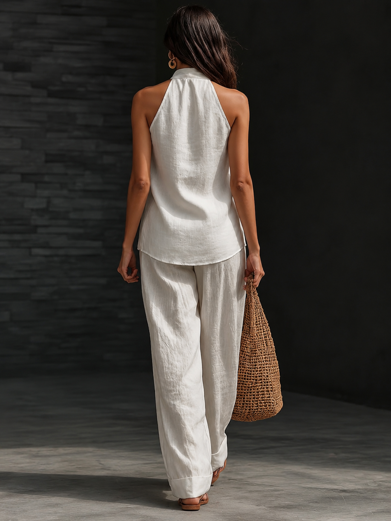 Élyssandre | Conjunto Holgado Top Pantalones