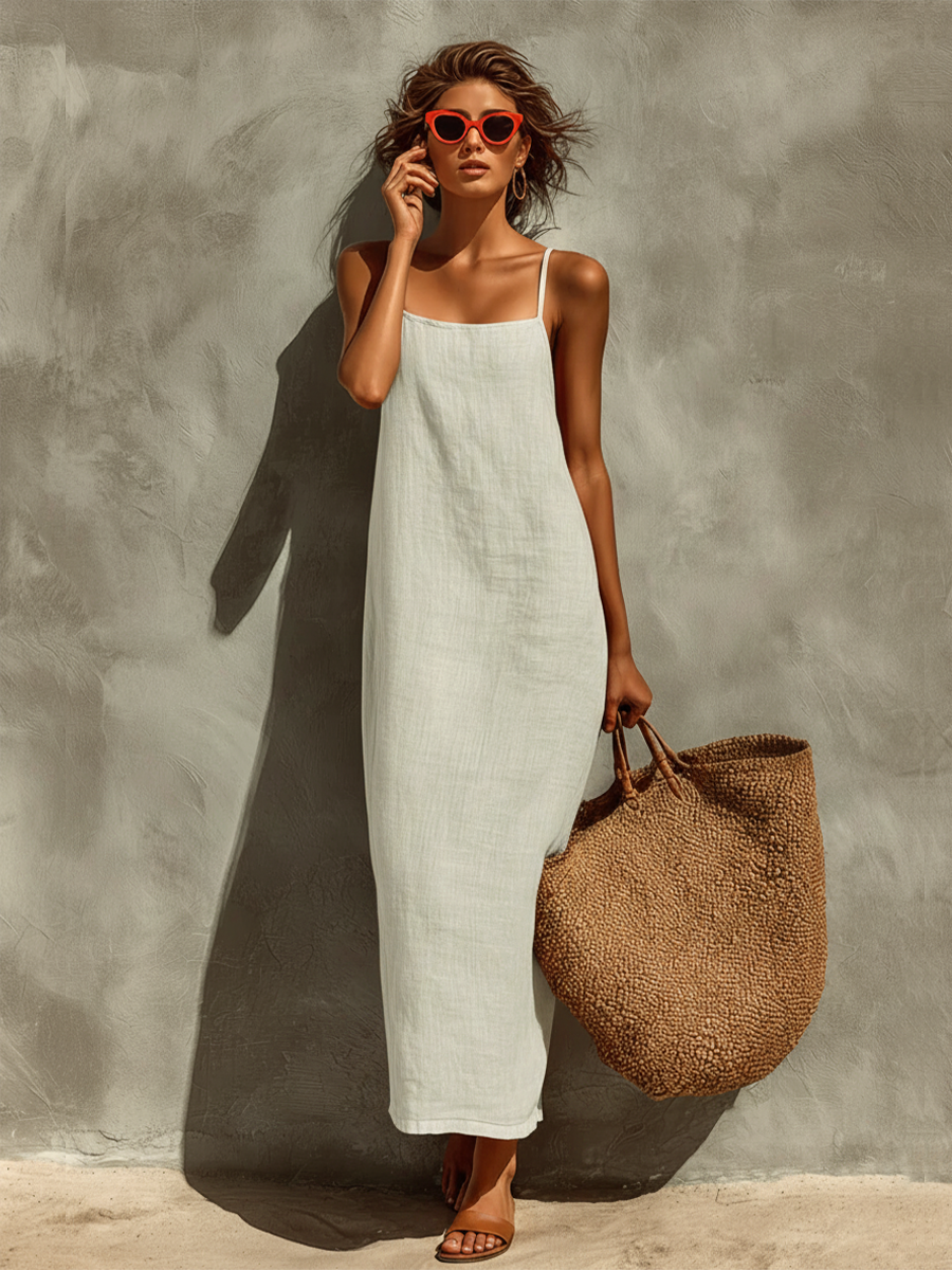 Salma | Vestido Tirantes Bohemio Atemporal