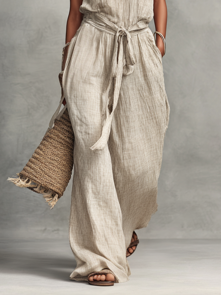 Vetina | Mono Bohemio Cuello en V Pernera Ancha