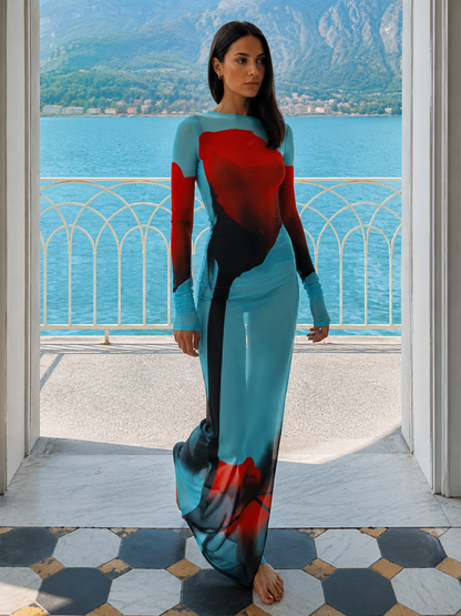 Valéssia | Vestido Floral Ajustado