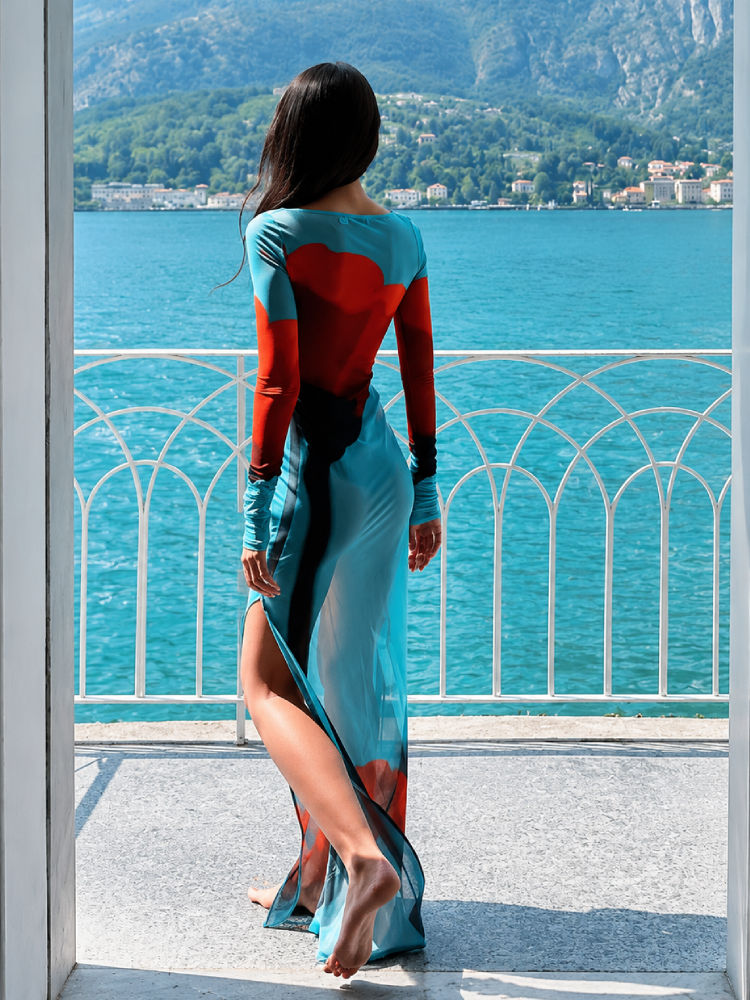 Valéssia | Vestido Floral Ajustado