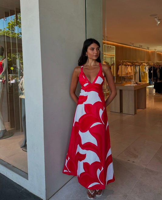 Mirenza | Vestido Largo Floral