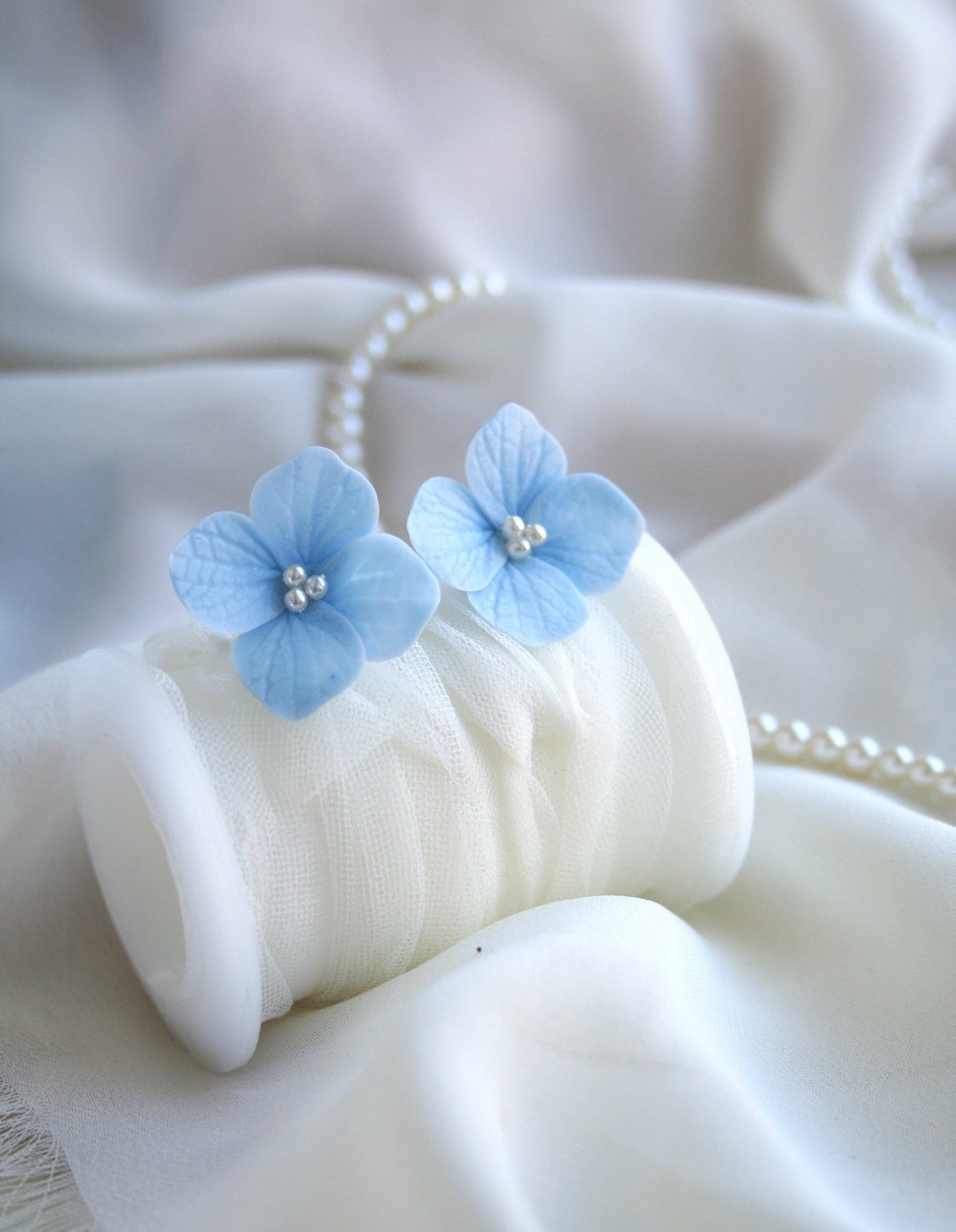 Ortensis | Pendientes Flor Hortensia
