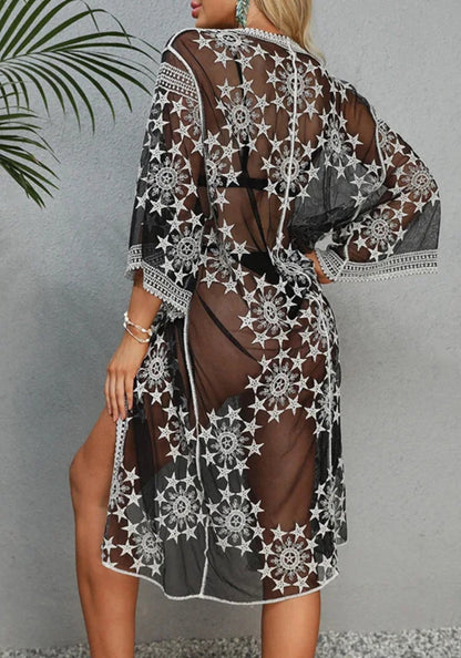 Noireva | Kimono Playa Estrellado