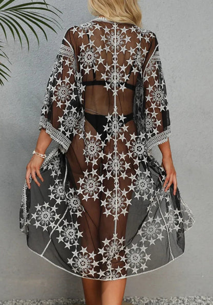 Noireva | Kimono Playa Estrellado