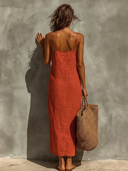 Salma | Vestido Tirantes Bohemio Atemporal