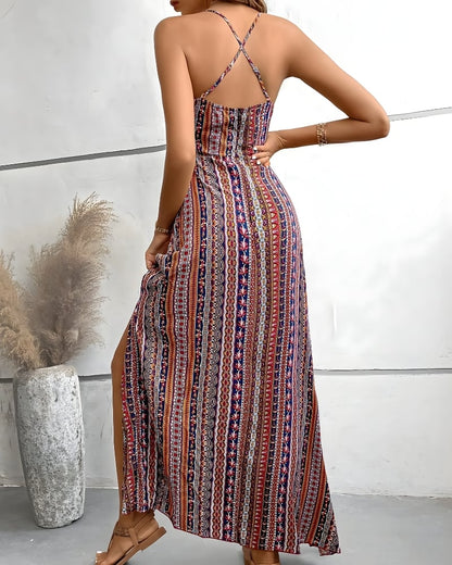 Rivéa | Vestido Largo Étnico Boho