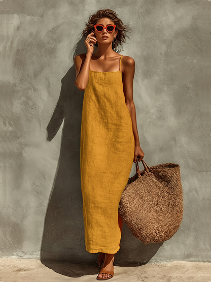 Salma | Vestido Tirantes Bohemio Atemporal